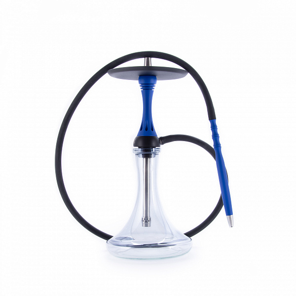 Кальян Alpha Hookah X Blue Matte (Синий, 42 см) в Самаре