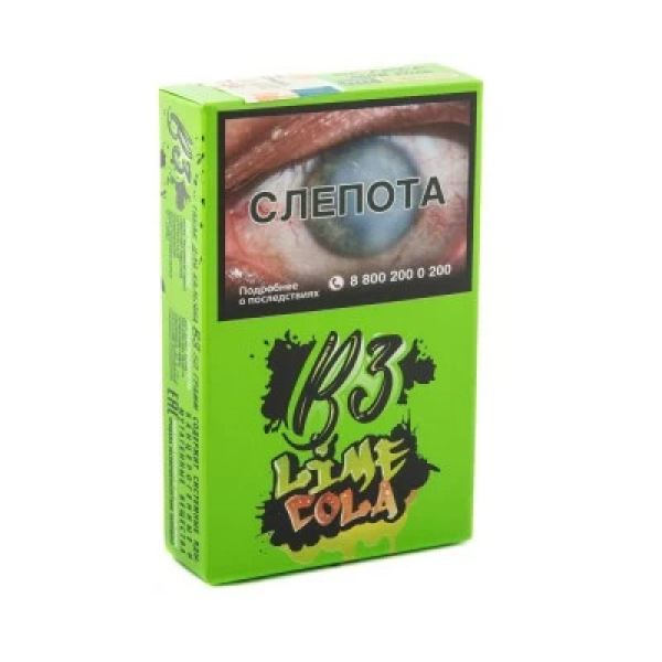 Табак B3 Lime Cola (Лайм Кола) 50 гр в Самаре