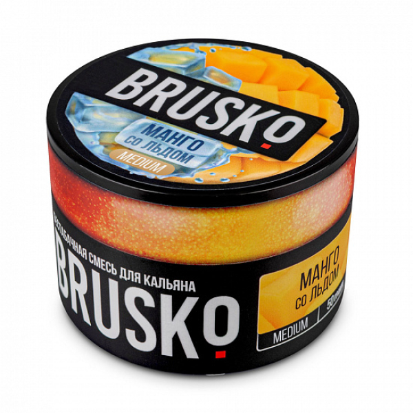 Смесь Brusko Medium Манго лед 50 грамм в Самаре