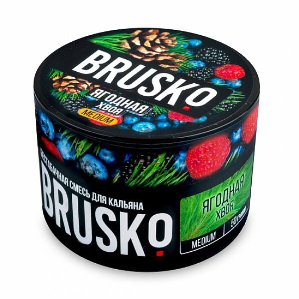 Смесь Brusko Medium Ягодная хвоя 50 грамм в Самаре