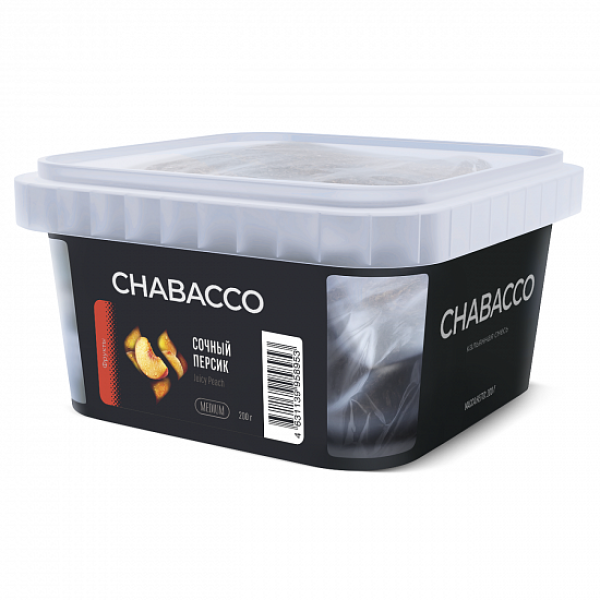Смесь Chabacco Medium Juicy Peach (Сочный Персик) 200 гр в Самаре