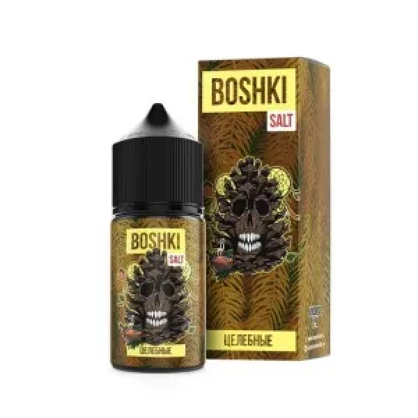 Жидкость BOSHKI Salt Целебные (Мёд трава чай хвоя) (30 мл, 20 мг/мл) в Самаре