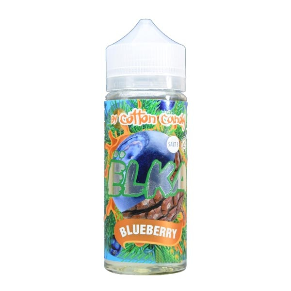 Жидкость Cotton Candy ЁLKA BLUEBERRY (Хвоя С Мятой И Черникой) (120 мл, 0 мг/мл) в Самаре