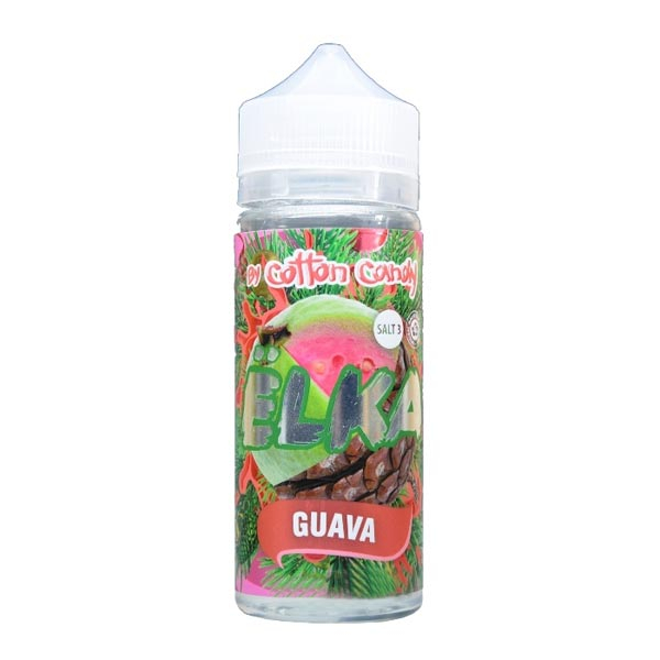 Жидкость Cotton Candy ЁLKA GUAVA (Хвоя С Мятой И Гуавой) (120 мл, 0 мг/мл) в Самаре