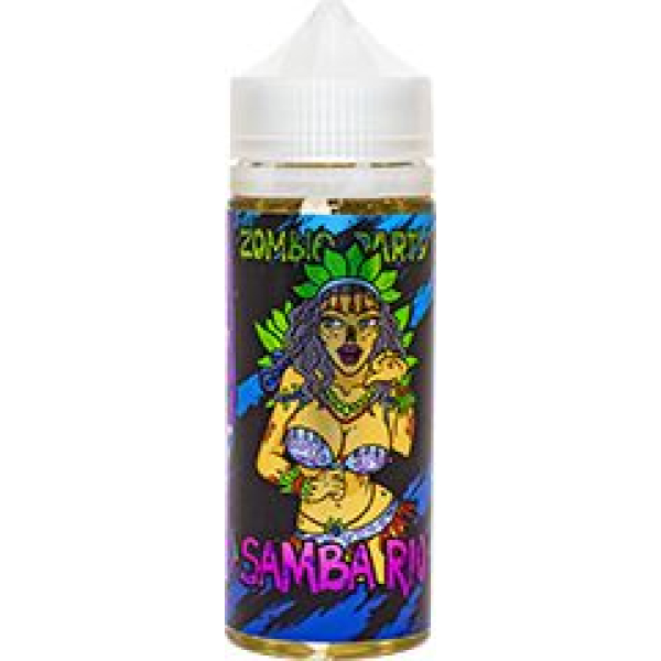 Жидкость Zombie Party Samba Rio (Гранат Киви Ананас Виноградный Сок) (120 мл, 3 мг/мл) в Самаре