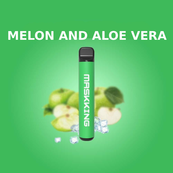 Одноразовая электронная сигарета Maskking High Pro Melon And Aloe Vera (Дыня Алоэ Вера) 1000 затяжек в Самаре