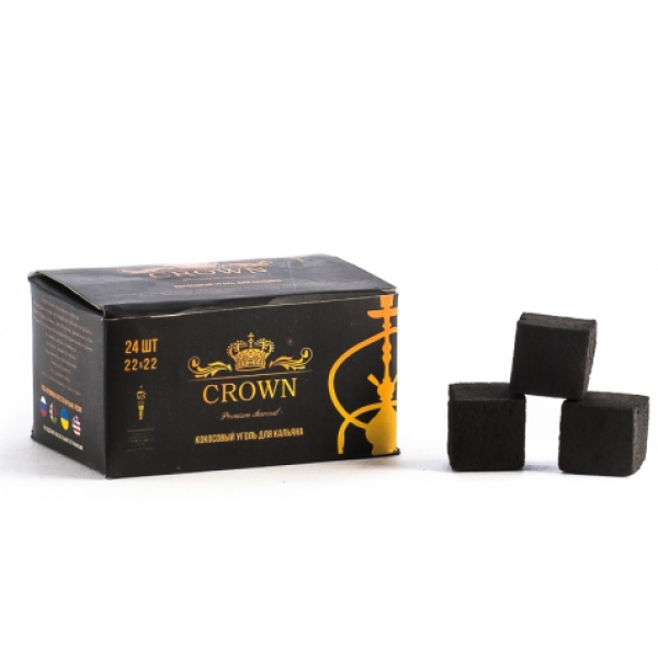 Уголь Crown Кокосовый 24 Шт (22 Мм) в Самаре