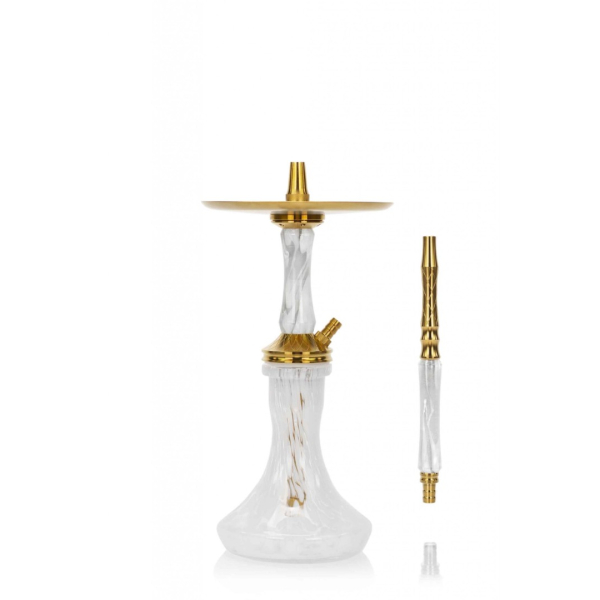 Кальян Ocean Hookah Kaif Small 2 (золотой,белый, 53 см) в Самаре