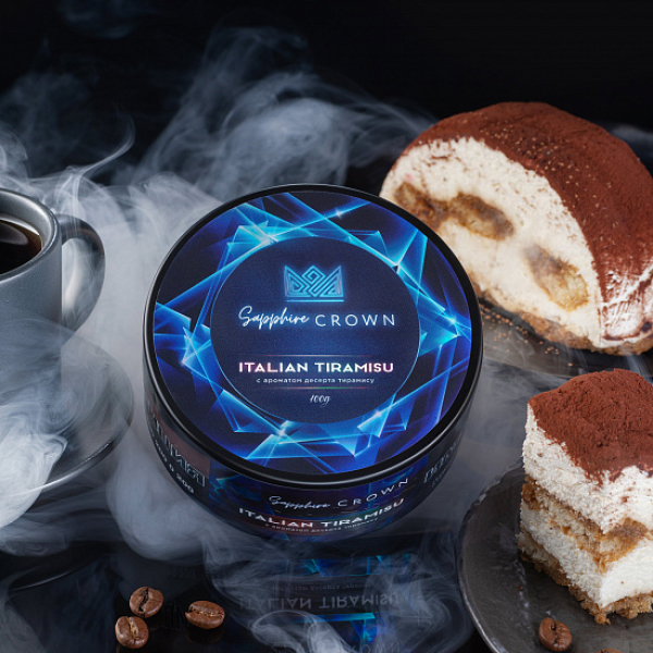 Табак Sapphire Crown Italian Tiramisu (Сливочный крем бисквит) 100 гр в Самаре