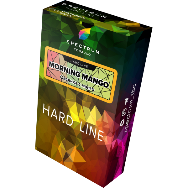 Табак Spectrum Hard morning mango 40 грамм в Самаре
