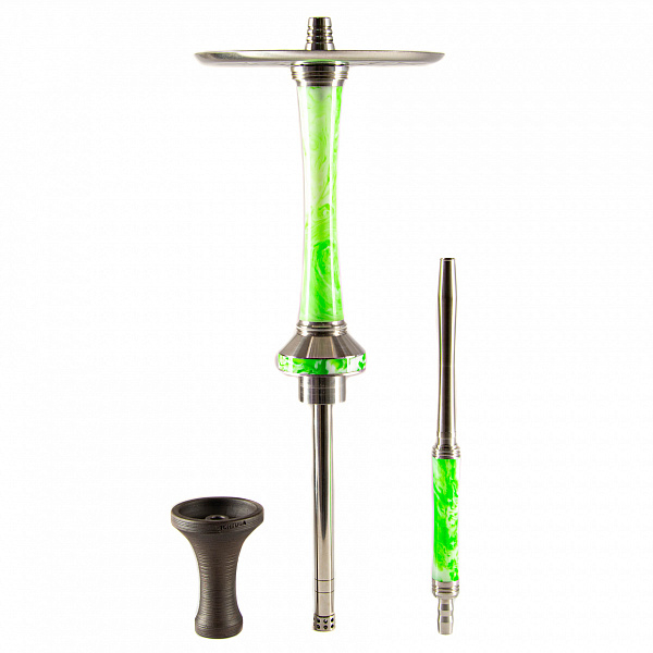 Кальян Tortuga Рейнджер PRO (Белый,Зеленый, 50 см) в Самаре