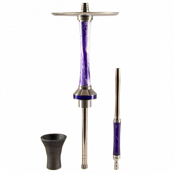 Кальян Tortuga Рейнджер PRO (Белый,Фиолетовый, 50 см) в Самаре