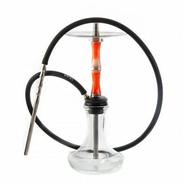 Кальян Y.K.A.P. Mini STR Pro M3 (Оранжевый,Белый, 39 см) в Самаре