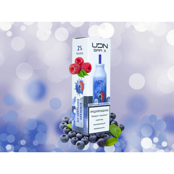 UDN Bar X Черника Малина, 7000 тяг в Самаре