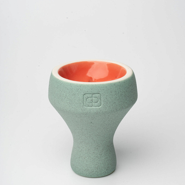 Чаша Форма Турка Бетон (Зеленый/Красный) в Самаре