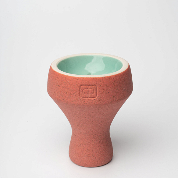 Чаша Форма Турка Бетон (Красный/Салатовый) в Самаре