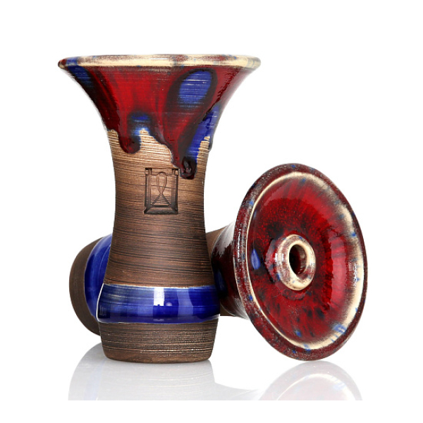 Чаша Werkbund Evo Deep Crazy Red Blue для кальяна в Самаре