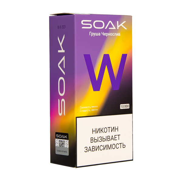 Электронная сигарета Soak W Груша Чернослив 10000 в Самаре