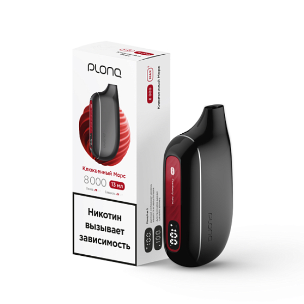 Электронка Plonq Max S 8000 Клюквенный Морс в Самаре