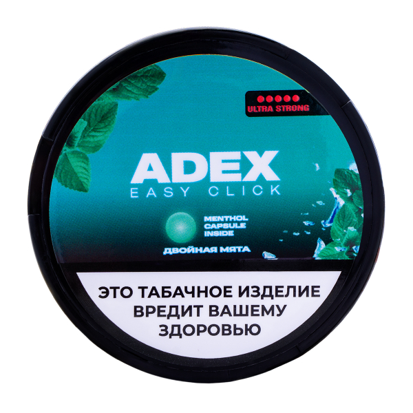 Жевательный табак ADEX Strong Двойная Мята 9 грамм в Самаре