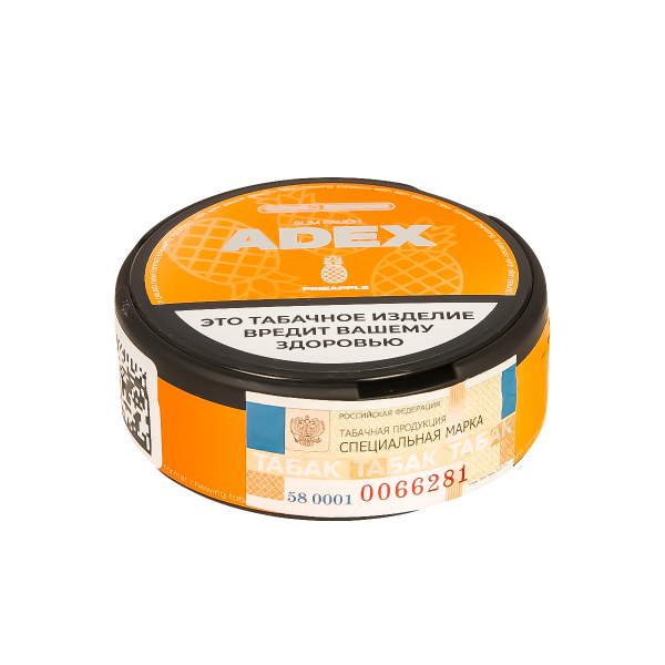 Жевательный табак ADEX Strong Slim Pineapple 9 грамм в Самаре