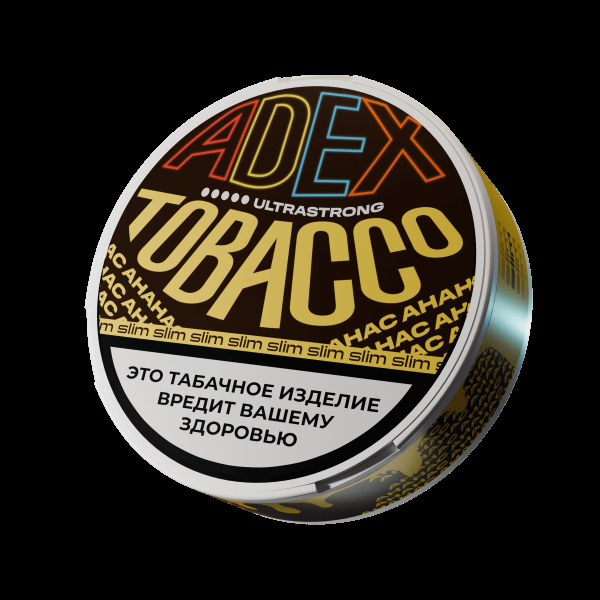 Жевательный табак ADEX Ultrastrong Slim Ананас 9 грамм в Самаре
