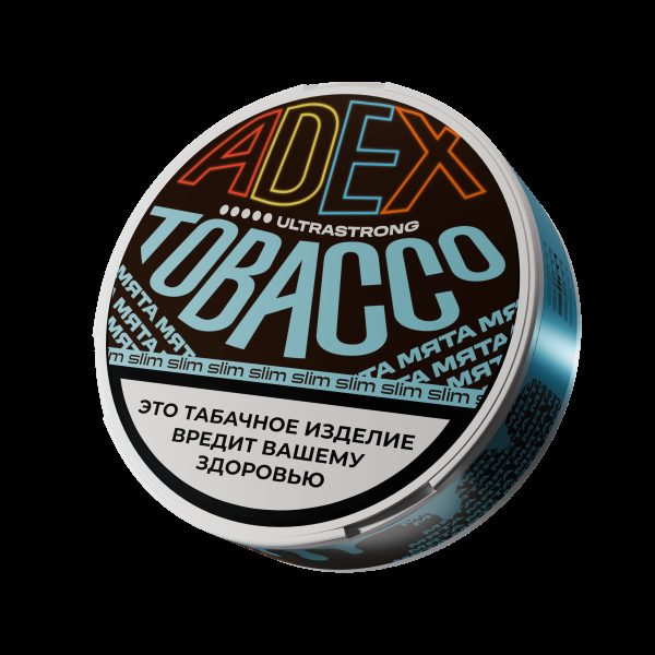 Жевательный табак ADEX Ultrastrong Slim Мята 9 грамм в Самаре