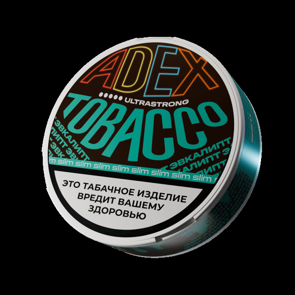 Жевательный табак ADEX Ultrastrong Slim Эвкалипт 9 грамм в Самаре