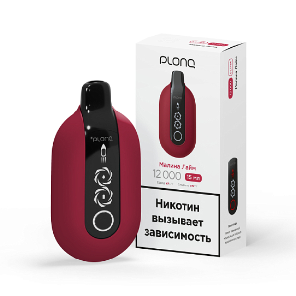 Электронка Plonq Ultra Малина Лайм 12000 затяжек в Самаре