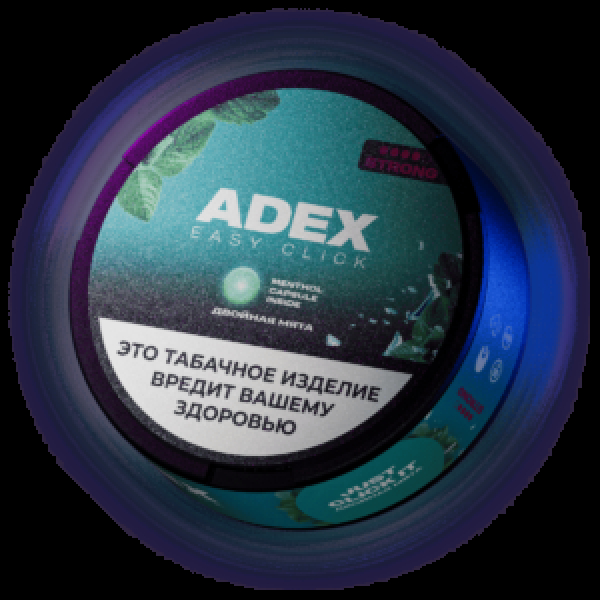 Жевательный табак Adex Click Двойная  Мята Ментол 9 грамм в Самаре