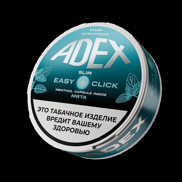Жевательный табак Adex Click Slim  Мята Ментол 9 грамм в Самаре