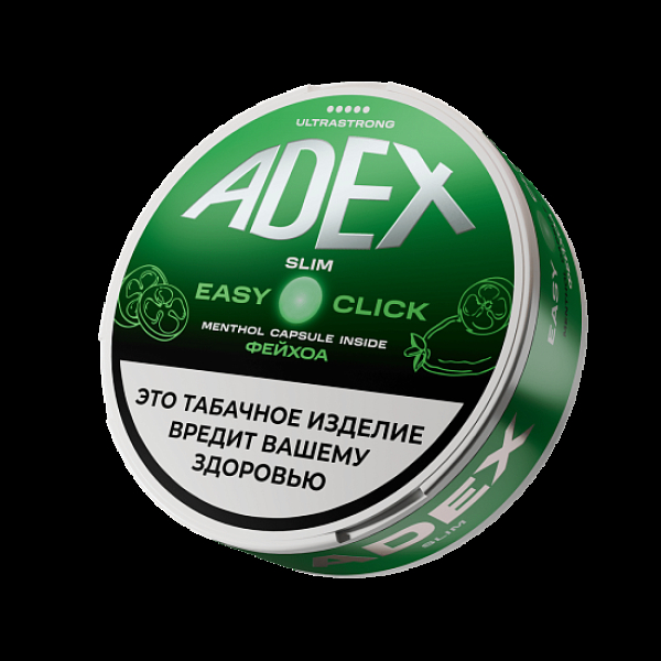 Жевательный табак Adex Click Slim  Фейхоа Ментол 9 грамм в Самаре
