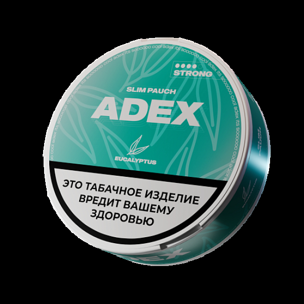 Жевательный табак Adex Strong Slim  Эвкалипт  9 грамм в Самаре