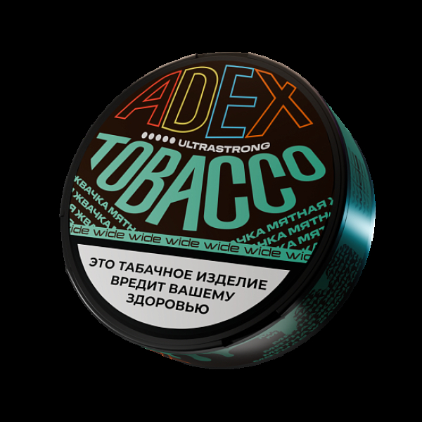 Жевательный табак Adex Ultrastrong Wide Мятная   Жвачка 12 грамм в Самаре