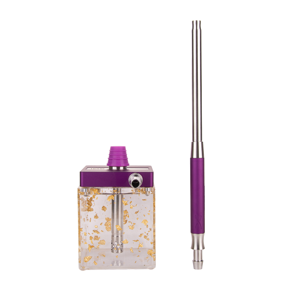 Кальян Hoob Subatom Royal Purple X Ss | Cube Mini Gold в Самаре