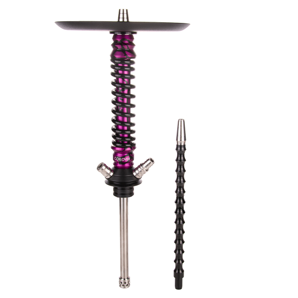 Кальян Mamay Customs Coilover Mini  Пурпурный Сплеш Чёрный в Самаре