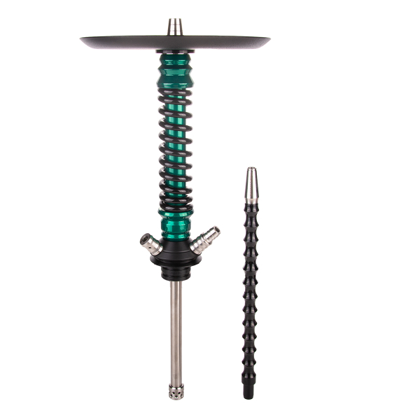 Кальян Mamay Customs Coilover Mini  Зелёный Лак Чёрный в Самаре