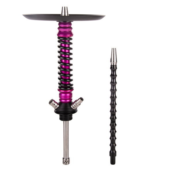 Кальян Mamay Customs Coilover Mini  Розовый Лак Чёрный в Самаре