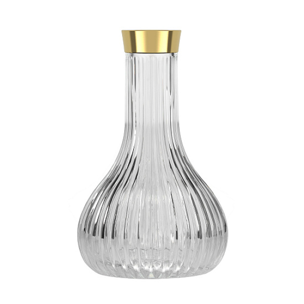 Колба Alpha Hookah Drop Twistlock На Резьбе Прозрачная  Gold в Самаре