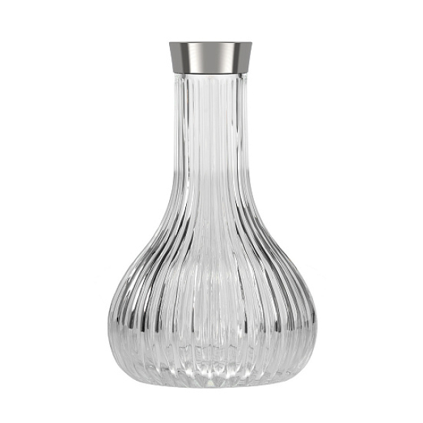 Колба Alpha Hookah Drop Twistlock На Резьбе Прозрачная  Silver в Самаре