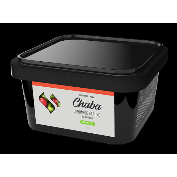 Безникотиновая смесь Chaba Double Apple Двойное Яблоко 200 грамм в Самаре
