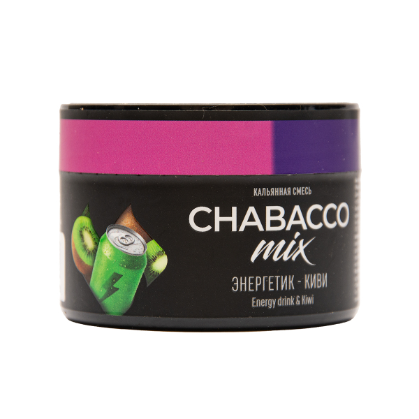Бестабачная смесь Chabacco Medium Mix Energy Drink & Kiwi 40 грамм в Самаре