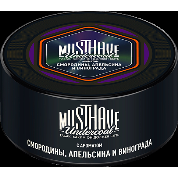 Табак Must have С Ароматом Смородины Апельсина И Винограда 125 грамм в Самаре
