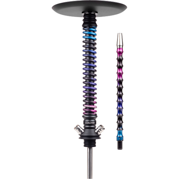 Кальян Mamay Customs Coilover Big Anod Черный Мат Dark Space в Самаре