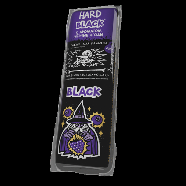 Табак Хулиган Hard Black Черные Ягоды 200 грамм в Самаре