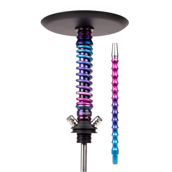 Кальян Mamay Customs Coilovers Mini Special Anod Dark Space Blue Space в Самаре