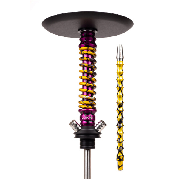 Кальян Mamay Customs Coilovers Mini Special Anod Purple Splash Gold Splash в Самаре