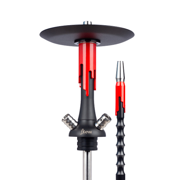 Кальян Mamay Customs Flow Черный Матовый Красный Глянец в Самаре