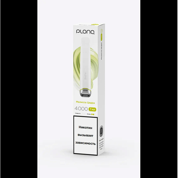 Электронка Plonq Plus Pro 4000 Мелиcса Цедра 4000 затяжек в Самаре