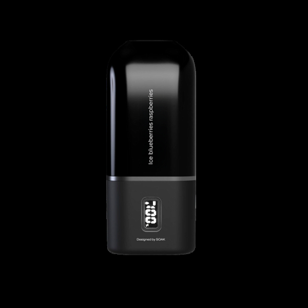 Электронка Soak 13 Ice Blueberries Raspberries Ледяная Черника Малина 13000 затяжек в Самаре